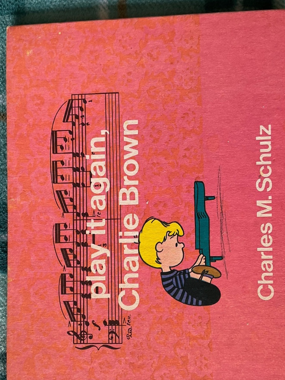 VTG- 1971 played again Charlie Brown hardcover Charles M Schulz